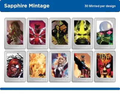 Niue - 2026 - Collector Box - Spider-Man: Comic Art Through The Ages (Marvel series) 1oz silver with pure 1oz Gold Chase