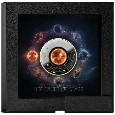 Cameroon - 2026 - 500 Francs – Sun-like Star 1/2oz silver (Life Cycle of Stars series)