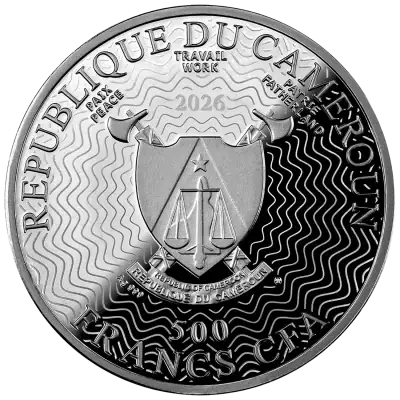 Cameroon - 2026 - 500 Francs – Sun-like Star 1/2oz silver (Life Cycle of Stars series)