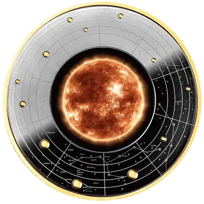 Cameroon - 2026 - 500 Francs – Sun-like Star 1/2oz silver (Life Cycle of Stars series)