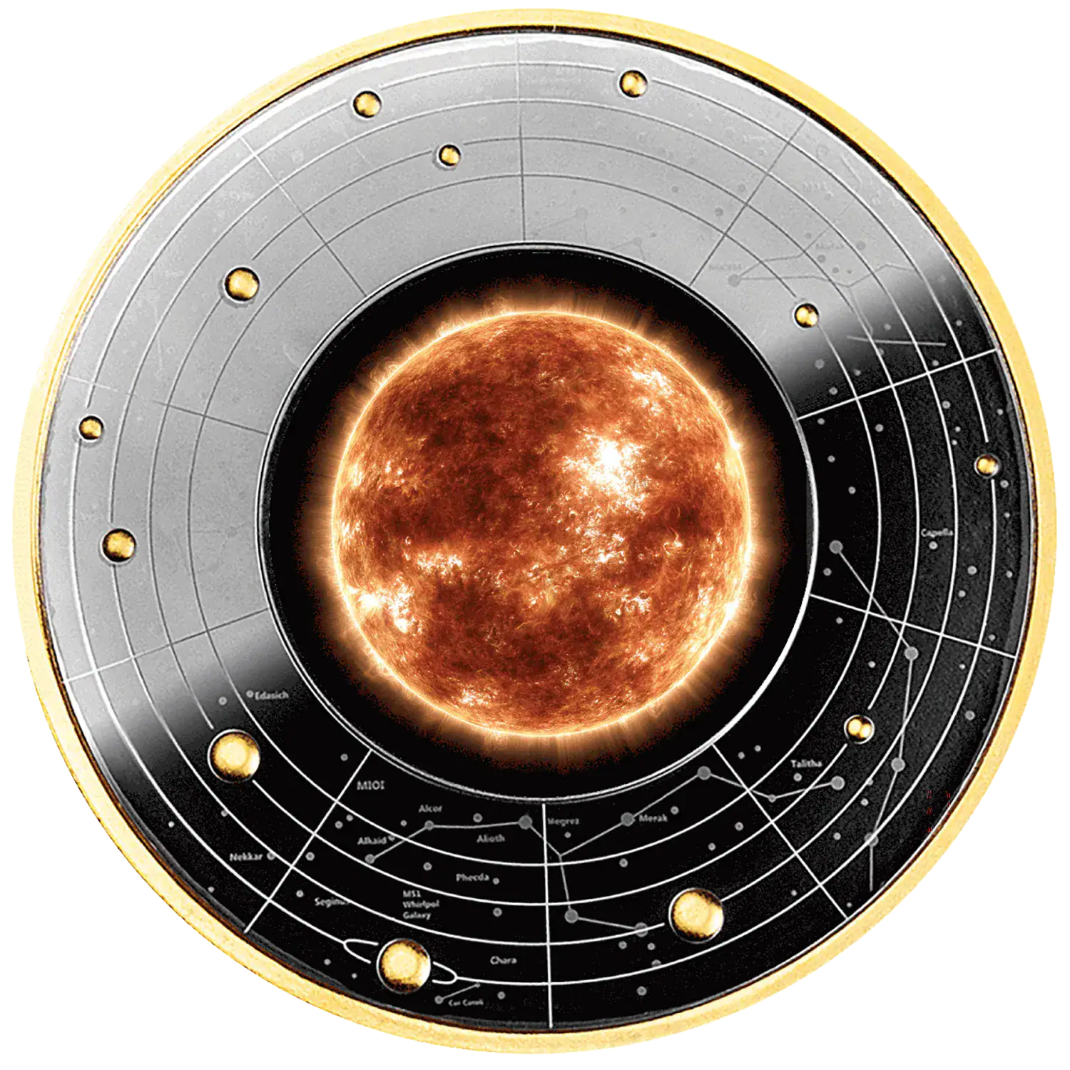 Cameroon - 2026 - 500 Francs – Sun-like Star 1/2oz silver (Life Cycle of Stars series)