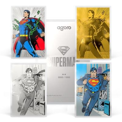 Niue - 2026 - 1 or 50 Dollars - Superman (DC Comics series) Blind Box 5gr Silver or Gold Foil