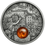 Niue - 2026 - 1 Dollars - Austria (Amber Route series) 1/2oz silver