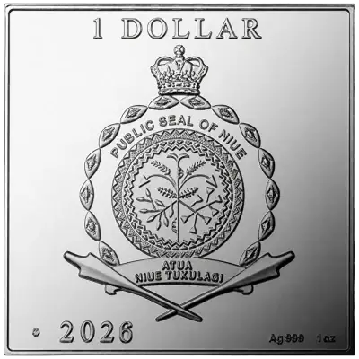 Niue - 2026 - 1 Dollars - Art Nouveau