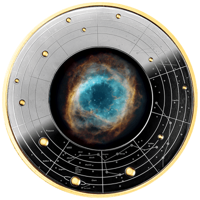 Cameroon - 2026 - 500 Francs – Planetary Nebula 1/2oz silver (Life Cycle of Stars series)