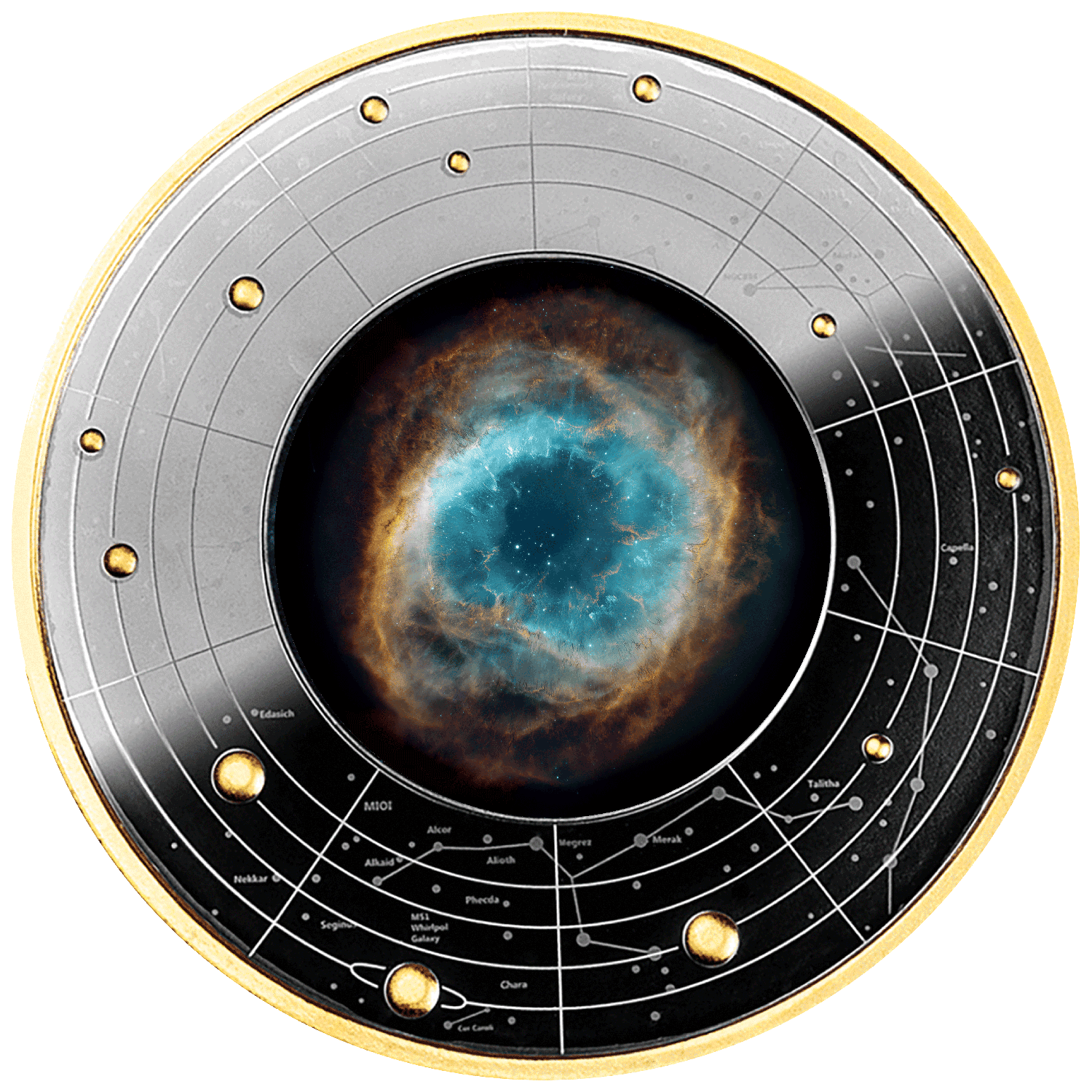 Cameroon - 2026 - 500 Francs – Planetary Nebula 1/2oz silver (Life Cycle of Stars series)