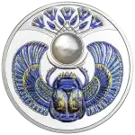 Niue - 2026 - 1 Dollar - Pearl Scarab Egypt