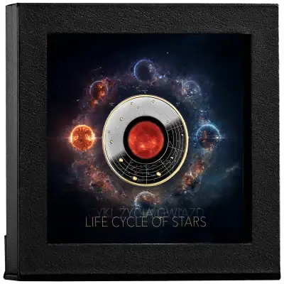 Cameroon - 2026 - 500 Francs – Red Giant 1/2oz silver (Life Cycle of Stars series)