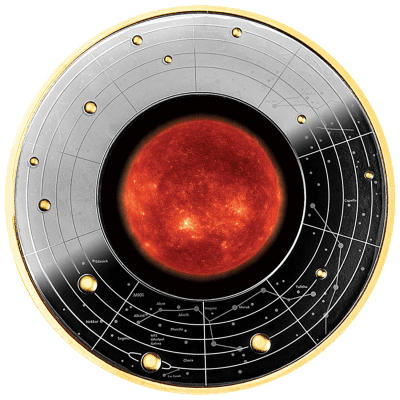 Cameroon - 2026 - 500 Francs – Red Giant 1/2oz silver (Life Cycle of Stars series)