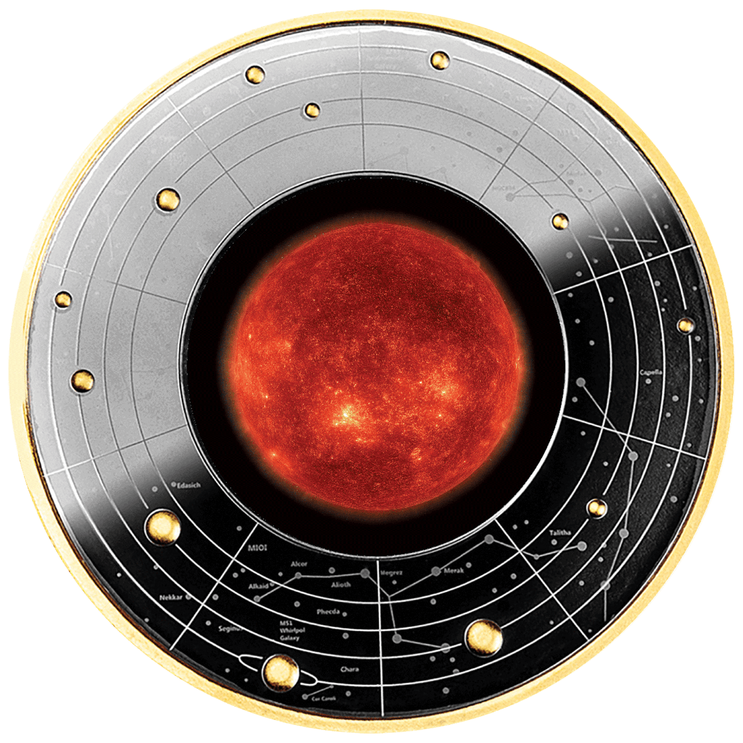 Cameroon - 2026 - 500 Francs – Red Giant 1/2oz silver (Life Cycle of Stars series)