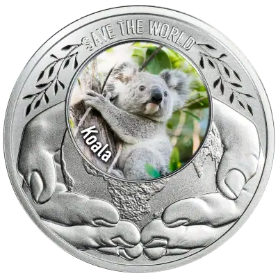Cameroon - 2026 - 500 Francs – Koala 1/2oz silver (Save the World series)