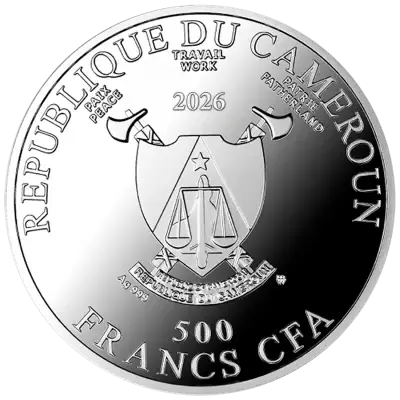 Cameroon - 2026 - 500 Francs – Koala 1/2oz silver (Save the World series)
