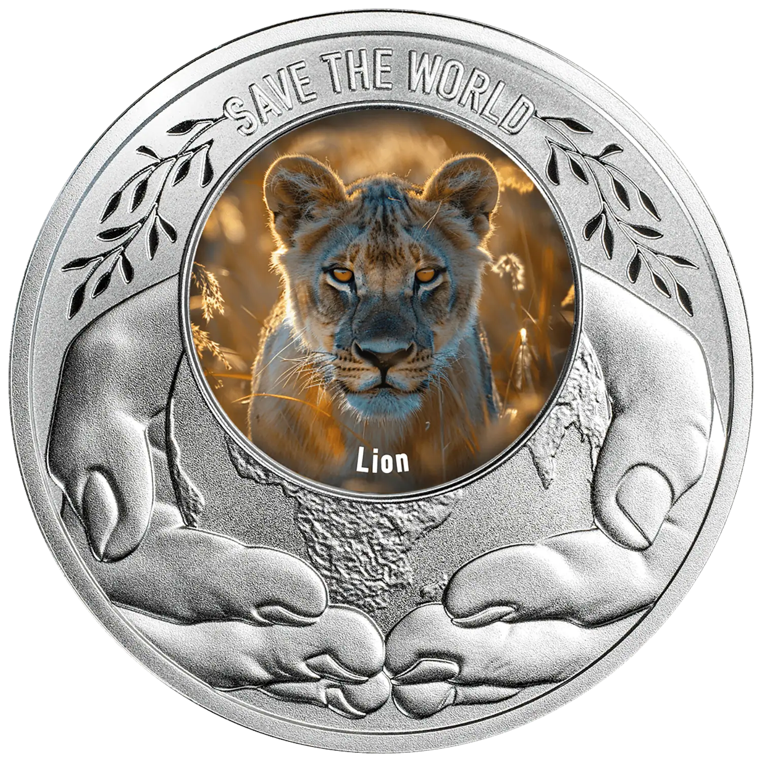 Cameroon - 2026 - 500 Francs – Lion 1/2oz silver (Save the World series)