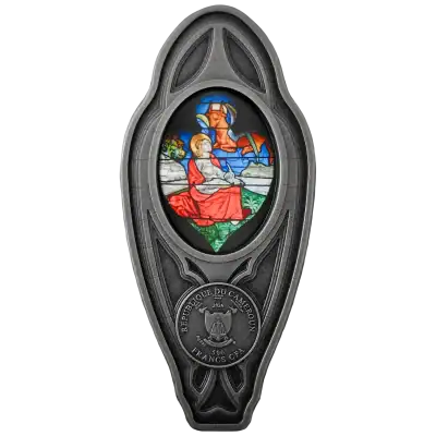 Cameroon - 2026 - 4x 1000 Francs - The most famous stained-glass windows 4x1oz silver set
