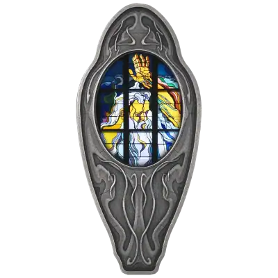 Cameroon - 2026 - 4x 1000 Francs - The most famous stained-glass windows 4x1oz silver set