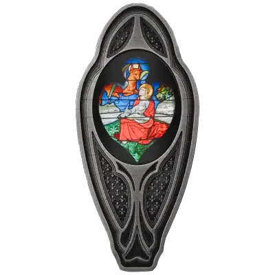 Cameroon - 2026 - 4x 1000 Francs - The most famous stained-glass windows 4x1oz silver set