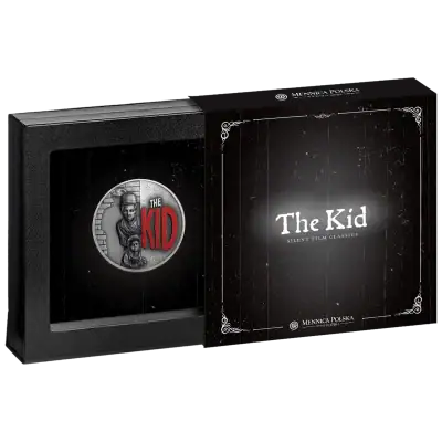 Niue - 2025 - 1 Dollars - The Kid 1oz silver (Silent Film Classics series)