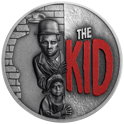 Niue - 2025 - 1 Dollars - The Kid 1oz silver (Silent Film Classics series)