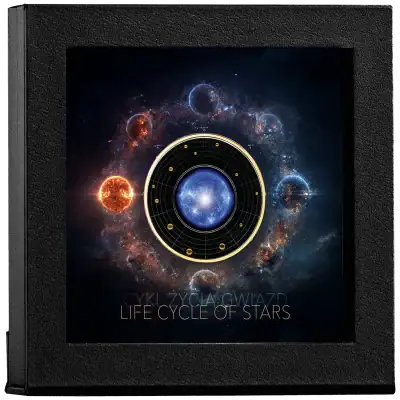Cameroon - 2026 - 500 Francs – Blue Supergigant 1/2oz silver (Life Cycle of Stars series)