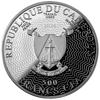 Cameroon - 2026 - 500 Francs – Blue Supergigant 1/2oz silver (Life Cycle of Stars series)