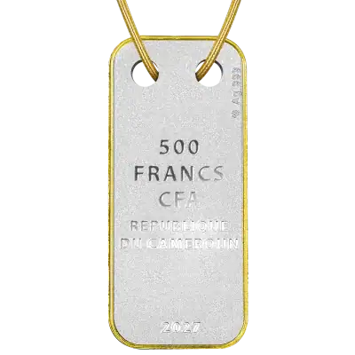 Cameroon - 2026 - 500 Francs - Year of the Goat Lunar Years PENDANT