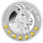 Niue - 2026 - 1 Dollar - Year of the Goat Lunar Years 7 ELEMENTS
