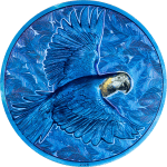 Cook Islands - 2026 - 5 Dollars - Parrot 1oz silver (Spectrum series)