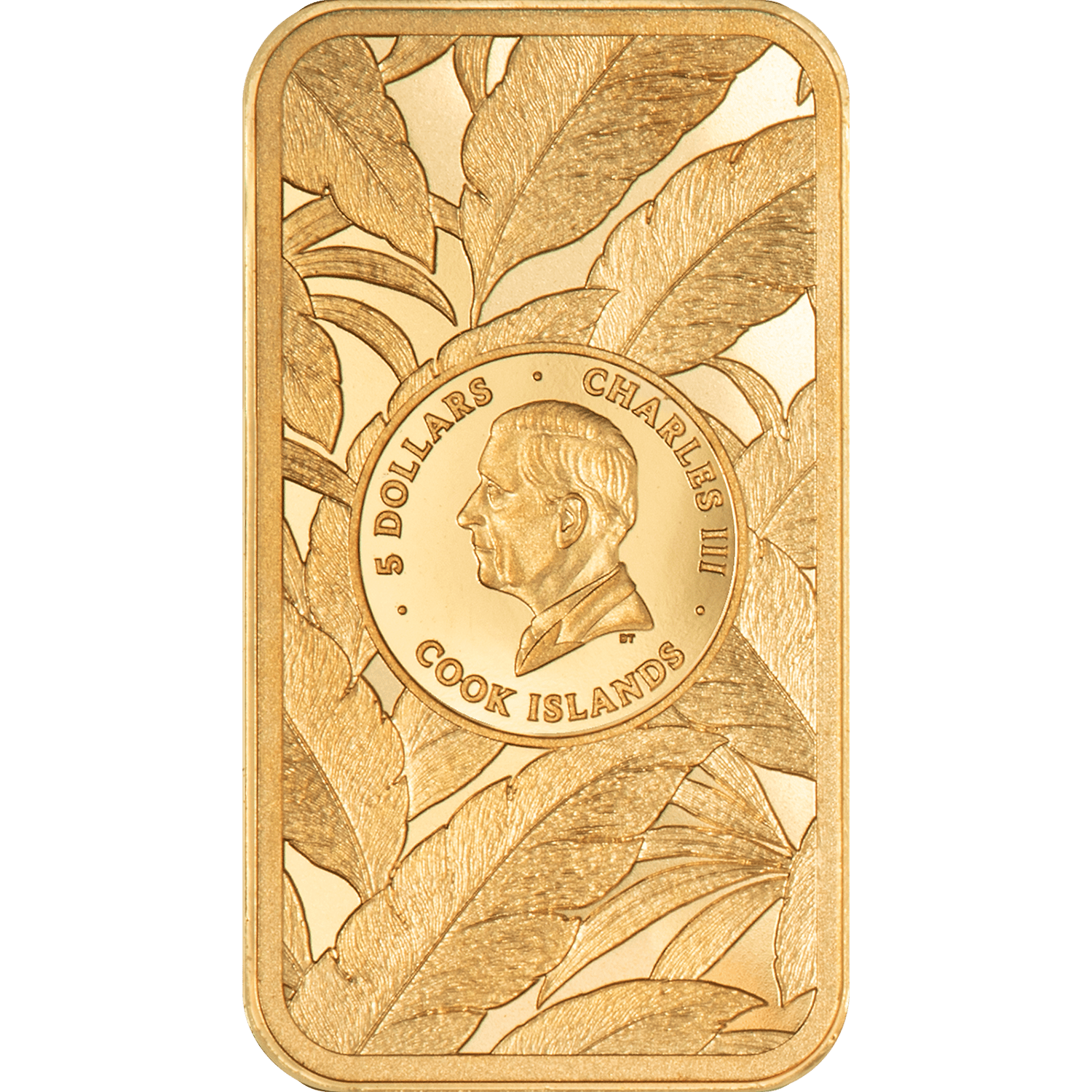 Cook Islands - 2026 - 5 Dollars - Leopard 0.5gr gold (incl box) (Barre de Luxe series)