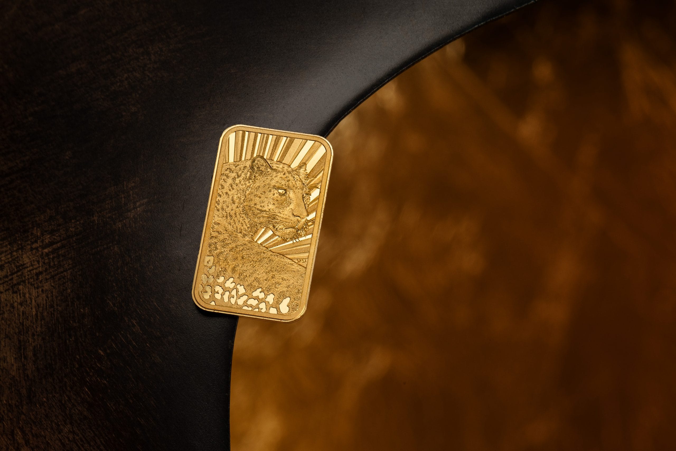 Cook Islands - 2026 - 5 Dollars - Leopard 0.5gr gold (incl box) (Barre de Luxe series)