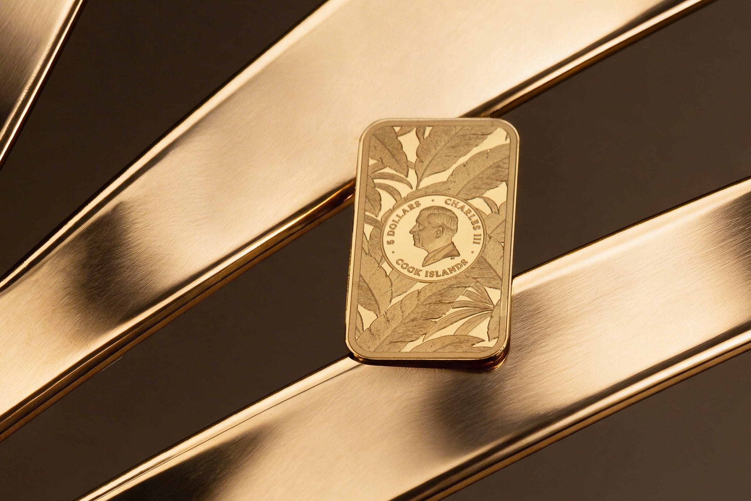 Cook Islands - 2026 - 5 Dollars - Leopard 0.5gr gold (incl box) (Barre de Luxe series)