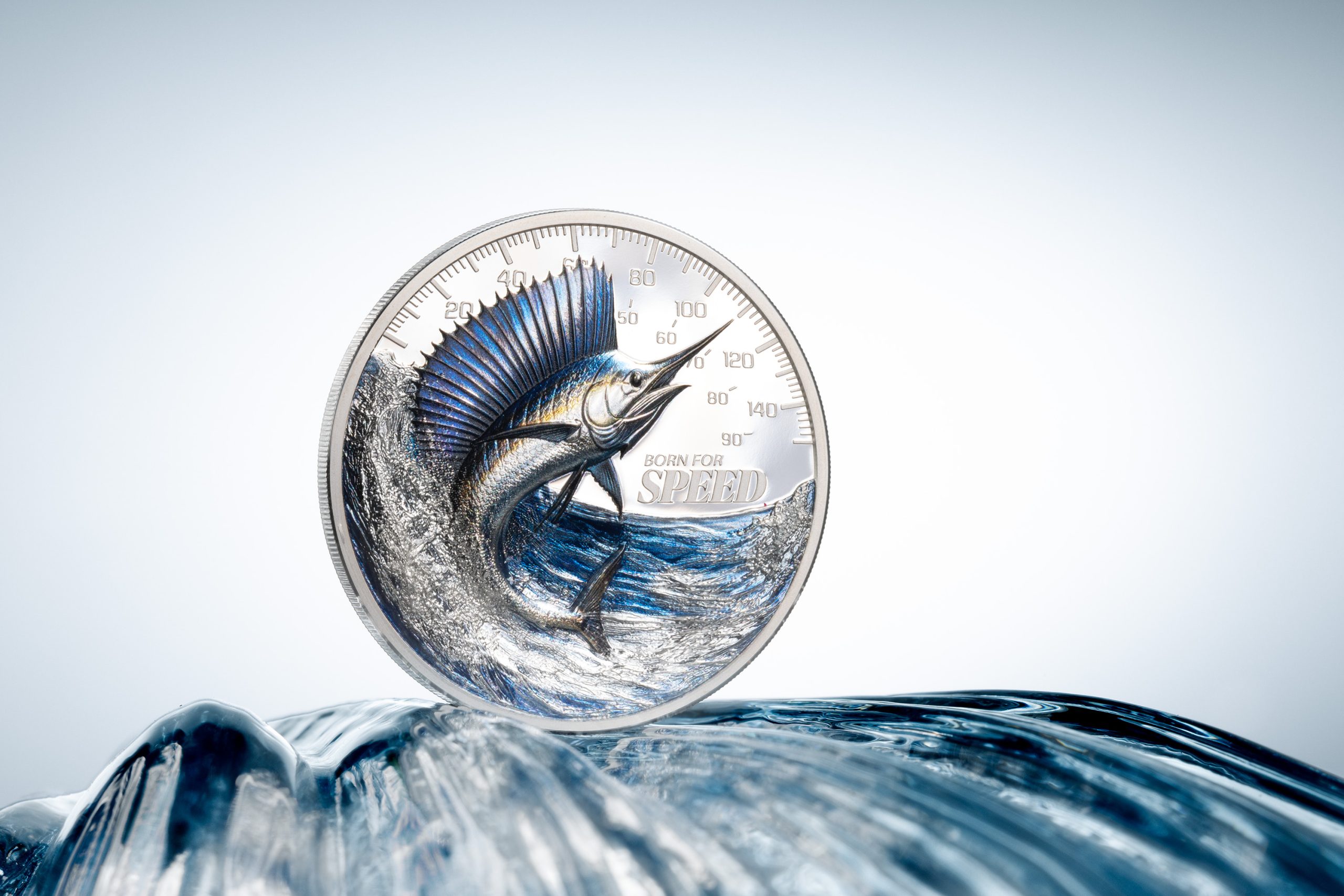 Cook Islands - 2027 - 5 Dollars - Sailfish (Born for Speed series) 1oz silver