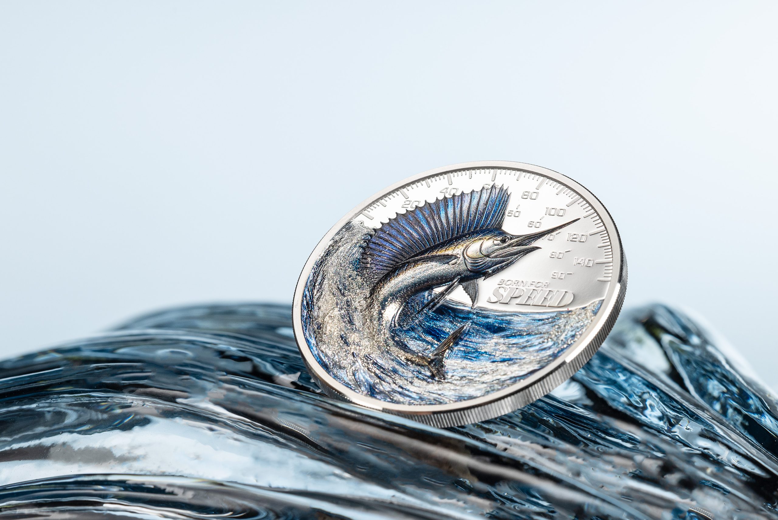Cook Islands - 2027 - 5 Dollars - Sailfish (Born for Speed series) 1oz silver