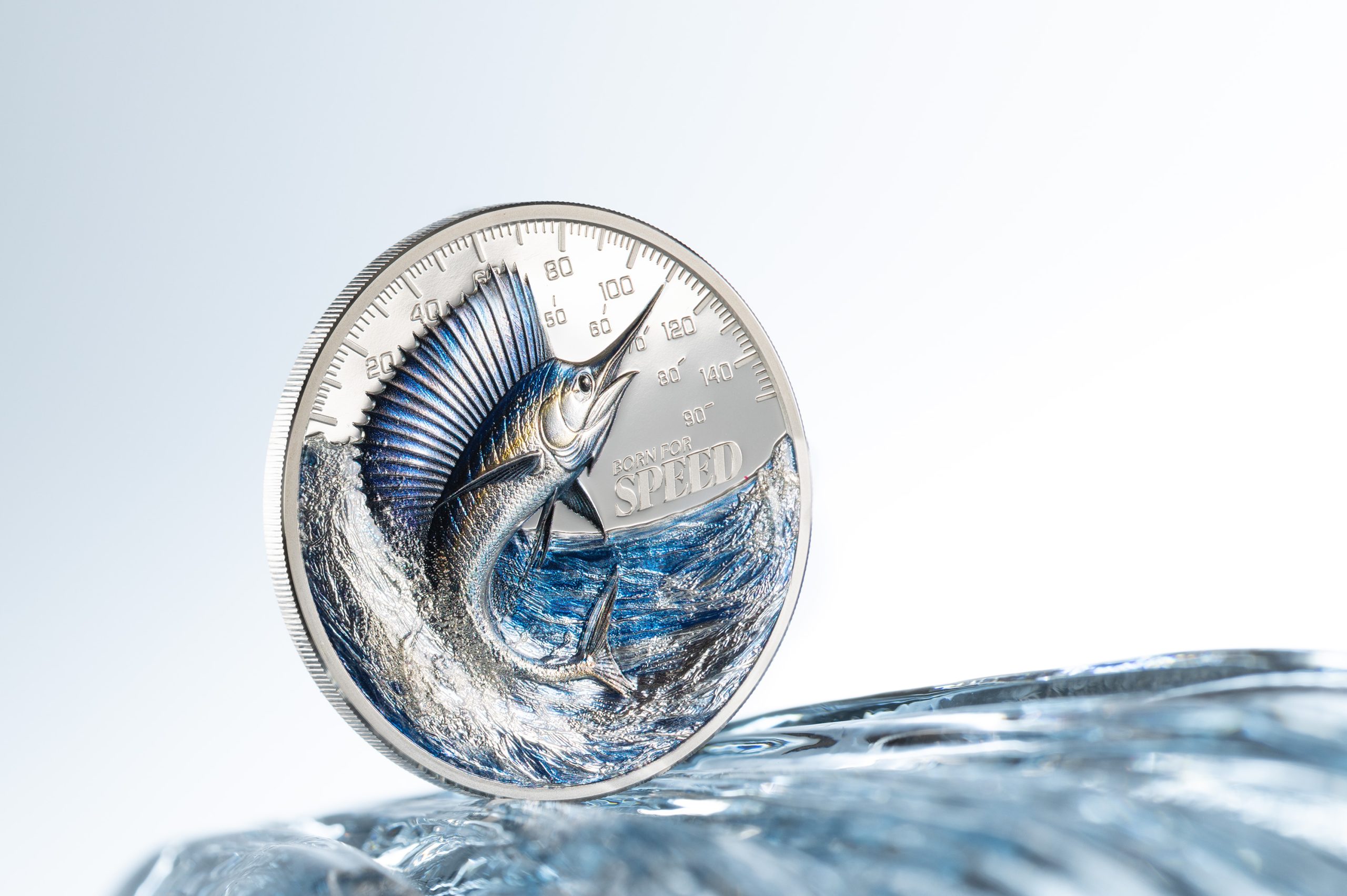 Cook Islands - 2027 - 5 Dollars - Sailfish (Born for Speed series) 1oz silver