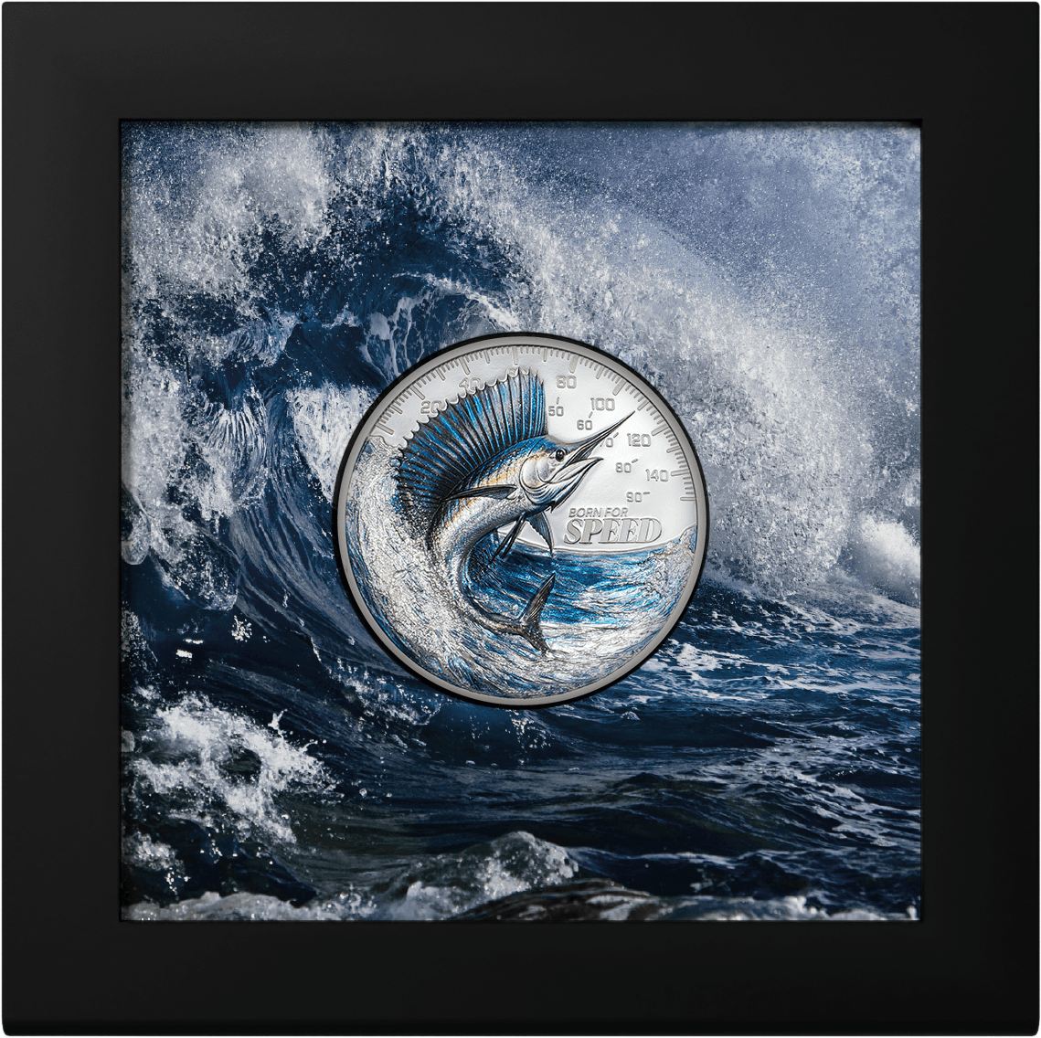 Cook Islands - 2027 - 5 Dollars - Sailfish (Born for Speed series) 1oz silver