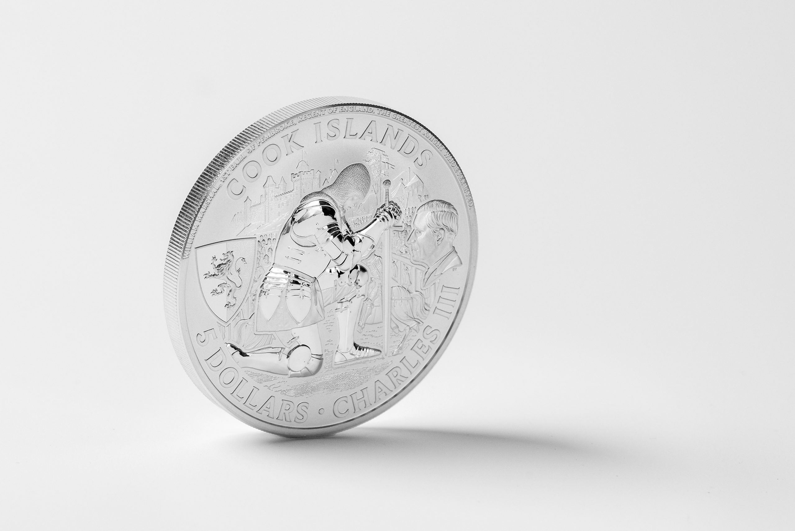 Cook Islands - 2026 - 5 Dollars - Jousting (Knight Games series) 1oz silver