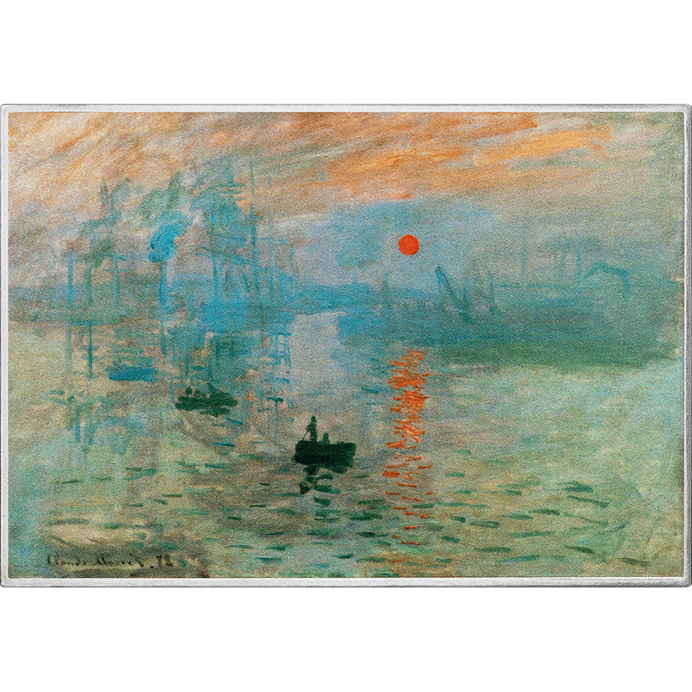 Cameroon - 2026 - 1000 Francs - Impression, Sunrise by Claude Monet (Art Gallery series)