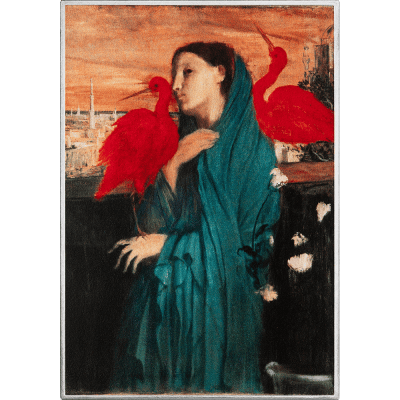 Cameroon - 2026 - 1000 Francs - Young Woman with Ibis by Edgar Degas (Art Gallery series)