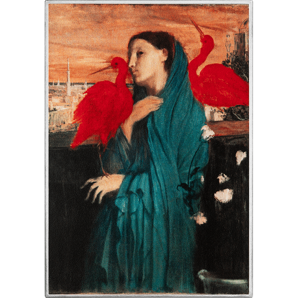 Cameroon - 2026 - 1000 Francs - Young Woman with Ibis by Edgar Degas (Art Gallery series)
