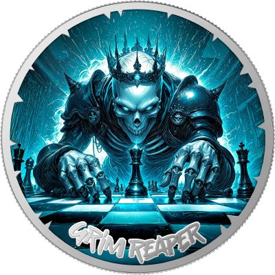 Liberia - 2026 - 3x 10 Dollars - Karma, Checkmate, Fate (Eternal Darkness – Grim Reaper series) 3x 1oz silver