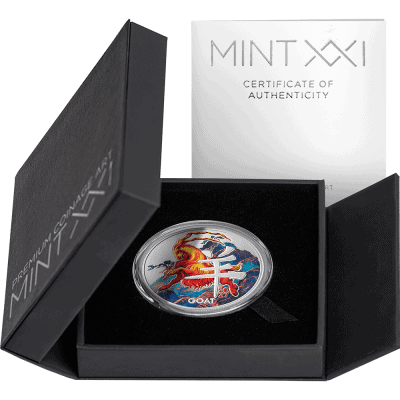 Cameroon - 2026 - 1000 Francs – Year of the Goat SILVER EDITION 1/2oz silver