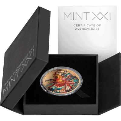Cameroon - 2026 - 1000 Francs – Year of the Goat GOLDEN EDITION 1/2oz silver