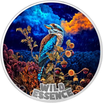 Liberia - 2026 - 3x 10 Dollars - Flamingo, Kookaburra and Harpy Eagle (Wild Essence BIRD series) 3x 1oz silver