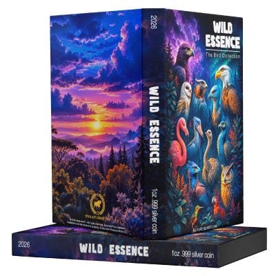 Liberia - 2026 - 3x 10 Dollars - Jaguar, Otter and Brown Bear (Wild Essence series) 3x 1oz silver REGULAR